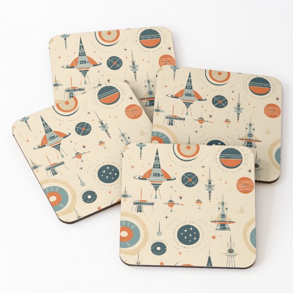 Item preview, Vintage Retro Space Technology – Seamless designed and sold by GalacticLabs.