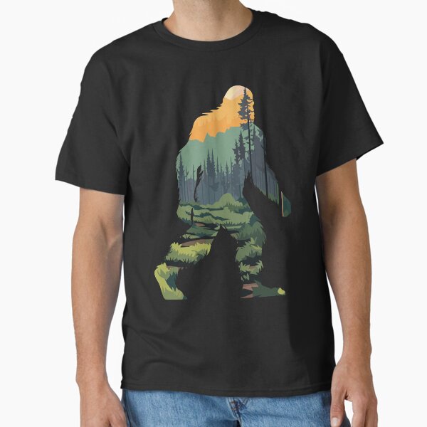 Item preview, Sasquatch Bigfoot Cryptids Graphic Art Cryptozoology designed and sold by caileag.