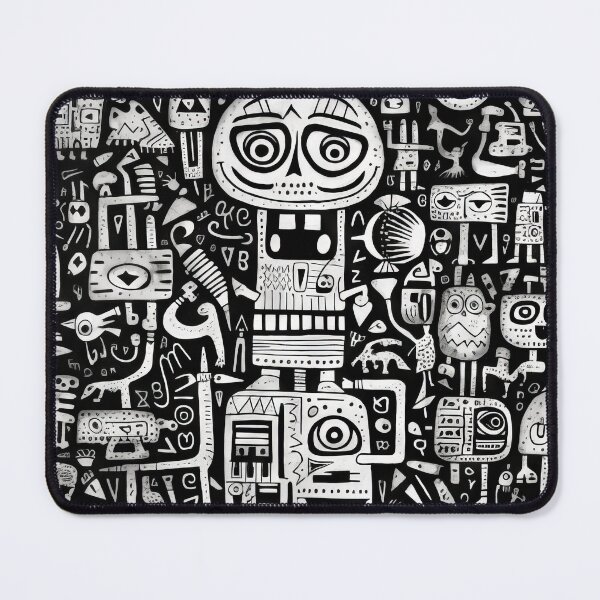 Item preview, Visions of Contrasts: Pop-Art Abstraction in Black and White designed and sold by Piotrek0001.