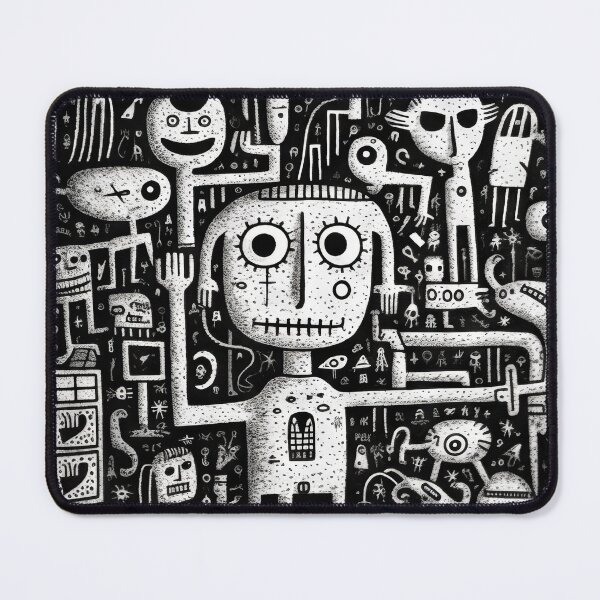 Item preview, Visions of Contrasts: Pop-Art Abstraction in Black and White designed and sold by Piotrek0001.