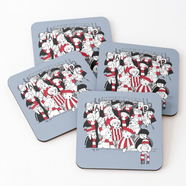 Item preview, AFICIONADOS AFICIONADOS EQUIPOS ROJO Y BLANCO designed and sold by SyonaCalthorpe.
