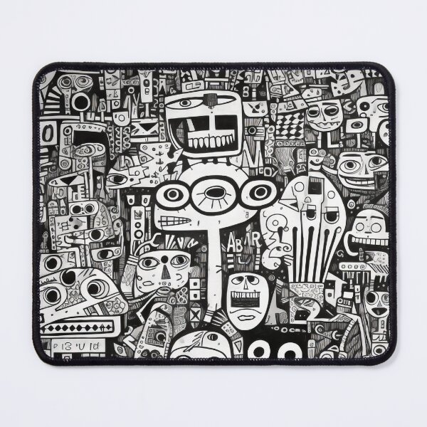 Item preview, Visions of Contrasts: Pop-Art Abstraction in Black and White designed and sold by Piotrek0001.