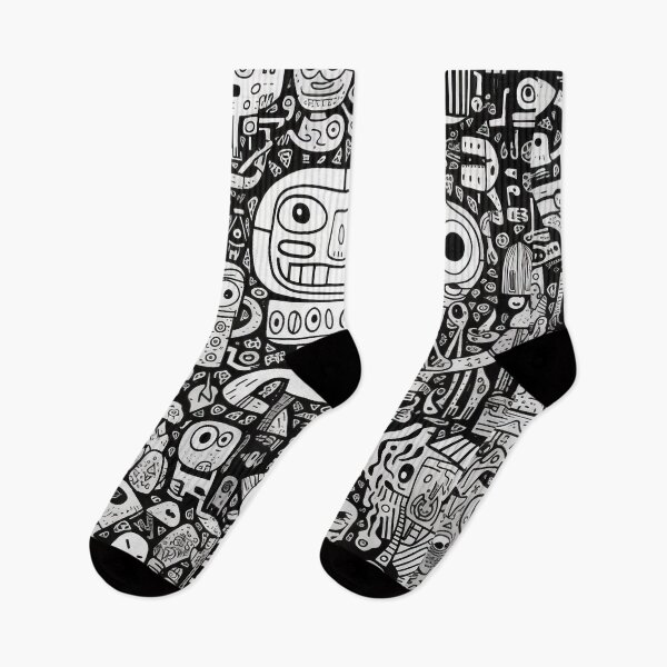 Item preview, Visions of Contrasts: Pop-Art Abstraction in Black and White designed and sold by Piotrek0001.