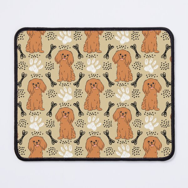 Item preview, Ruby Cavalier King Charles Spaniel designed and sold by Lulupainting.
