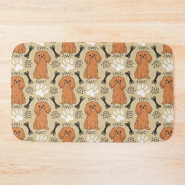 Artikelvorschau, Ruby Cavalier King Charles Spaniel entworfen und verkauft von Lulupainting.