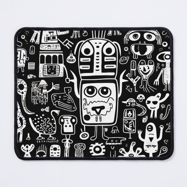 Item preview, Visions of Contrasts: Pop-Art Abstraction in Black and White designed and sold by Piotrek0001.
