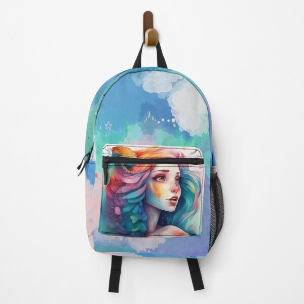 Item preview, Watercolour Mermaid designed and sold by CharmedHeartArt.