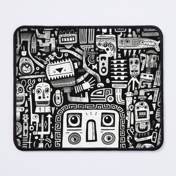 Item preview, Visions of Contrasts: Pop-Art Abstraction in Black and White designed and sold by Piotrek0001.