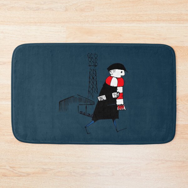 Item preview, FCF Flat cap Fan Football Fan Red and White Scarf  designed and sold by SyonaCalthorpe.