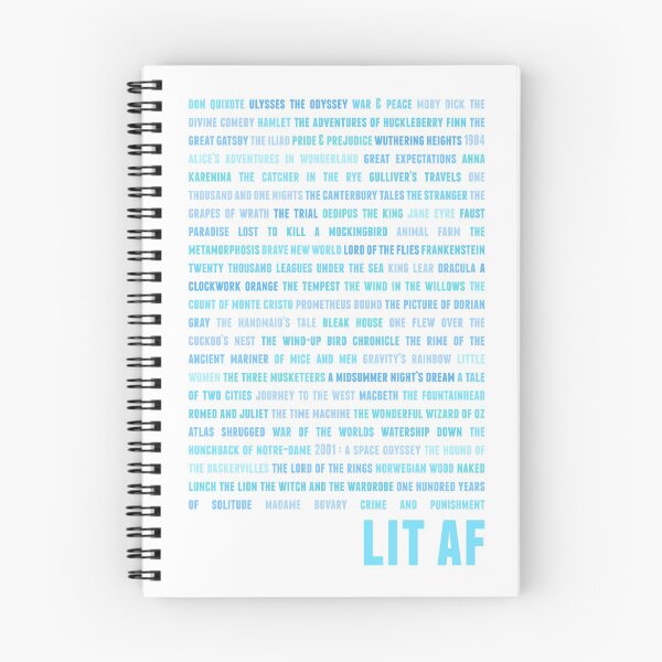 Item preview, Literature AF blue 2 designed and sold by animinimal.
