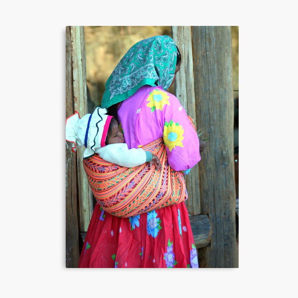 Tarahumara Indian Mother And Infant Photographic Print By Laurelsphotos Redbubble