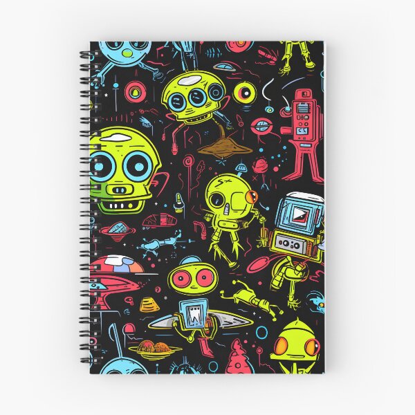 Item preview, Alien Graffiti Tech – Seamless designed and sold by GalacticLabs.