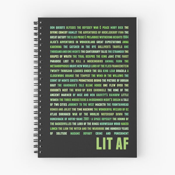 Item preview, Literature AF Green 2 (black) designed and sold by animinimal.