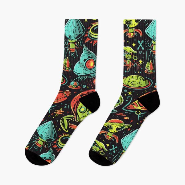 Item preview, Neon Alien Tech Art – Seamless designed and sold by GalacticLabs.