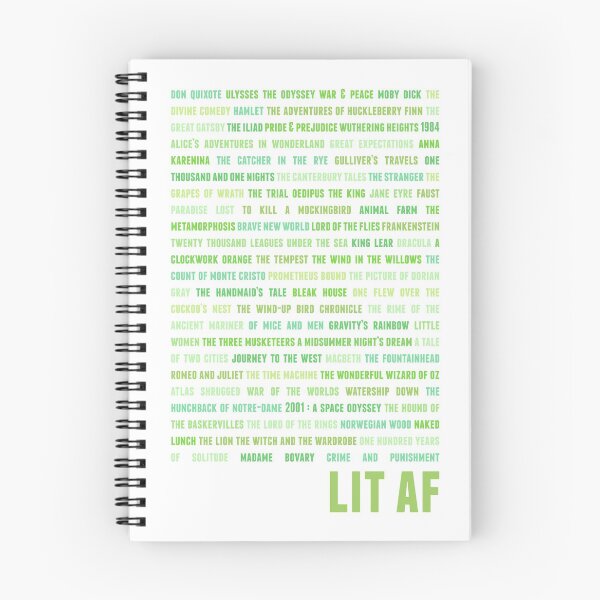 Item preview, Literature AF Green 2 (black) designed and sold by animinimal.