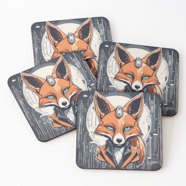Item preview, Fox from Future by Urban Nova Design designed and sold by UrbanNova.