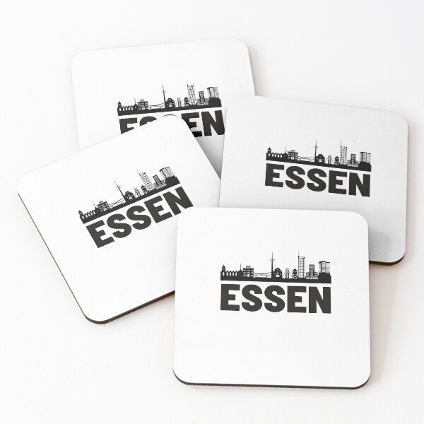 Item preview, essen city silhouette illustation  designed and sold by DeluxBee.