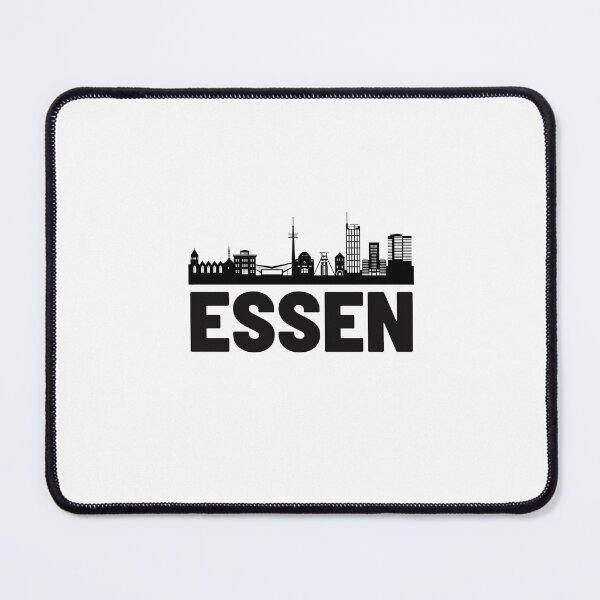 Item preview, essen city silhouette illustation  designed and sold by DeluxBee.