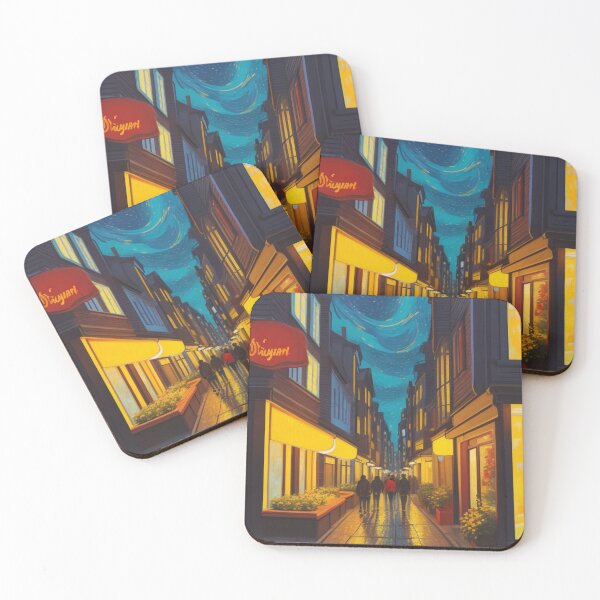 Item preview, French market starry night Vincent Van Gogh pack designed and sold by Starry night Cherry blossom.