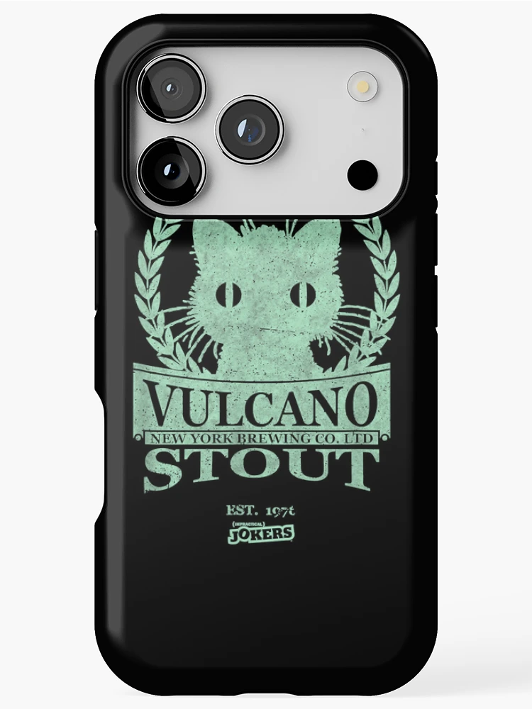 Thumbnail 1 of 4, iPhone Case, Beer Label Vulcano designed and sold by ReeceBoyle.