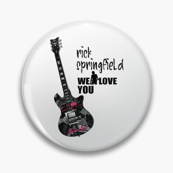 Item preview, rick springfield sticker designed and sold by RichMegalo.