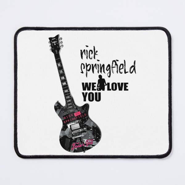 Item preview, rick springfield sticker designed and sold by RichMegalo.