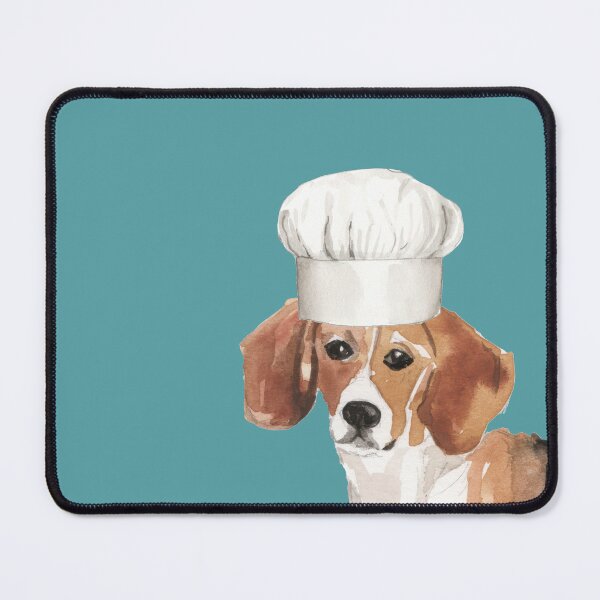 Item preview, Beagle in Chefs Hat  designed and sold by beastieboutique.