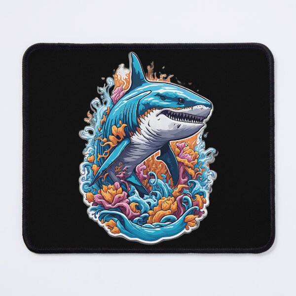 Item preview, Inked Aquatic Predators: Traditional Shark Tattoos designed and sold by FashionRex.
