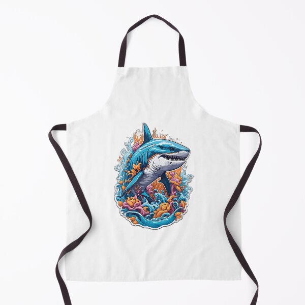 Item preview, Inked Aquatic Predators: Traditional Shark Tattoos designed and sold by FashionRex.