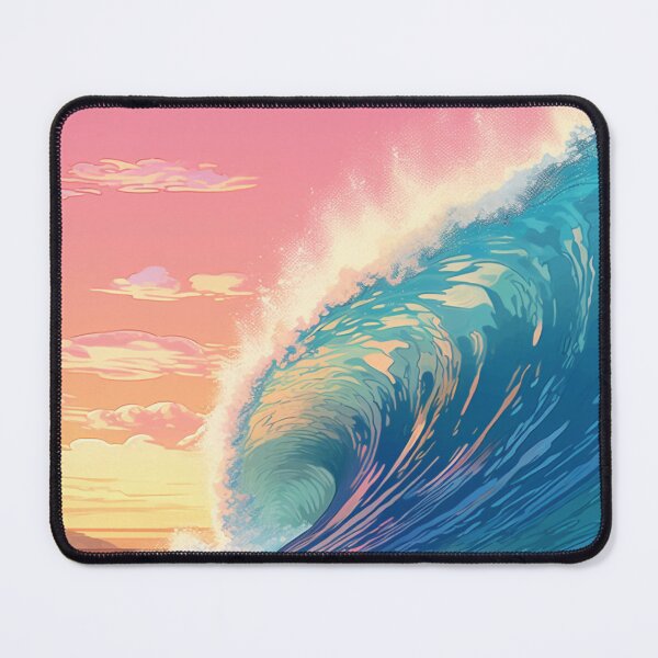 Item preview, Trestles Beach Socal Surf Digital Illustration designed and sold by EVAWCollection.