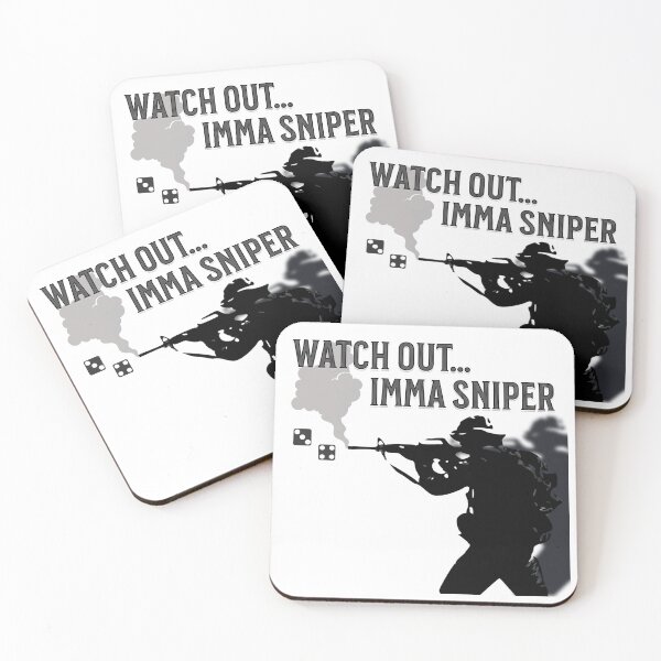 Item preview, Watch Out... Imma Sniper designed and sold by Crapscouture.