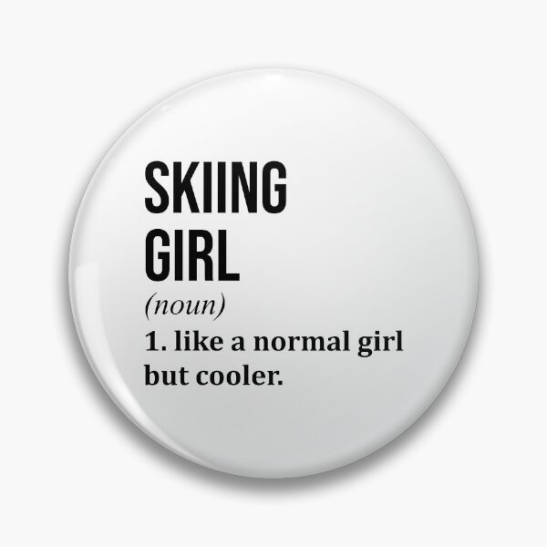 Item preview, Skiing Girl Definition designed and sold by XCIV.