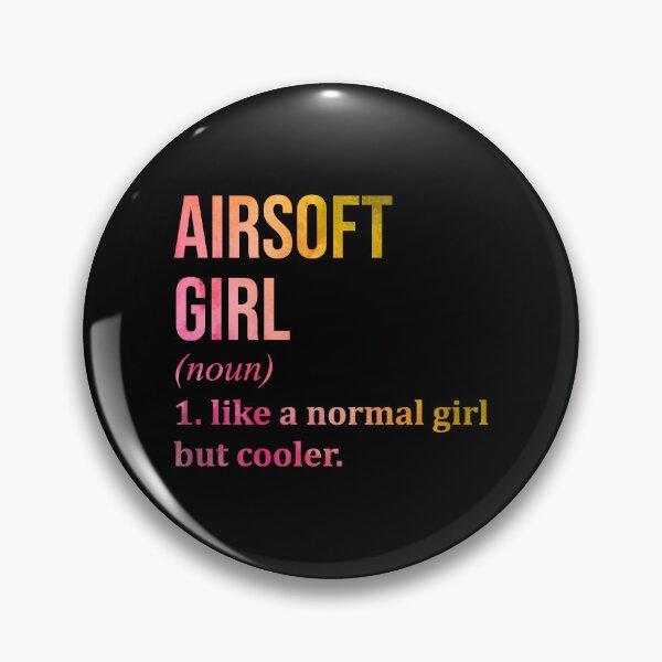 Item preview, Airsoft Girl Definition in Watercolor designed and sold by XCIV.