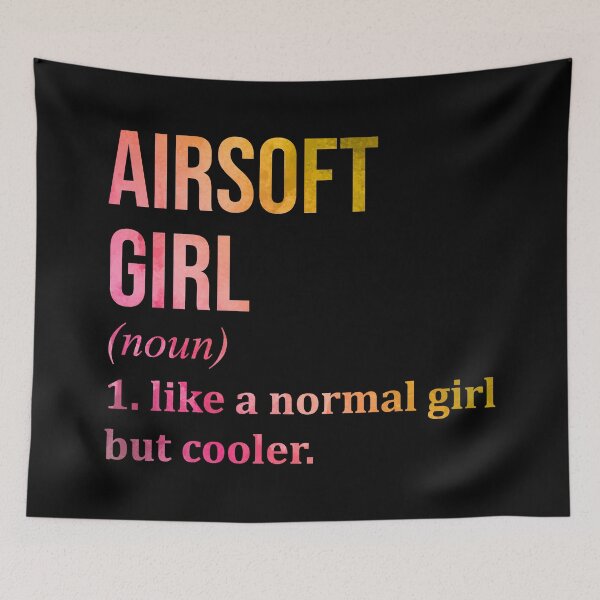 Item preview, Airsoft Girl Definition in Watercolor designed and sold by XCIV.