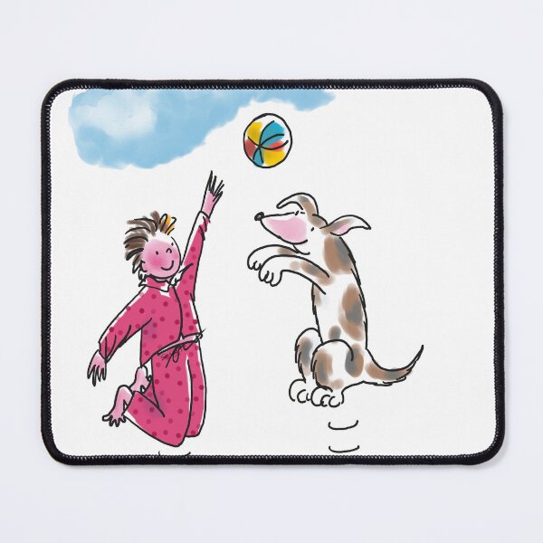 Item preview, Cute Child Playing with a Dog designed and sold by Suibets.