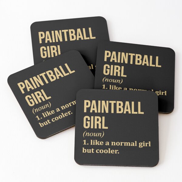 Item preview, Paintball Girl Definition in Gold designed and sold by XCIV.