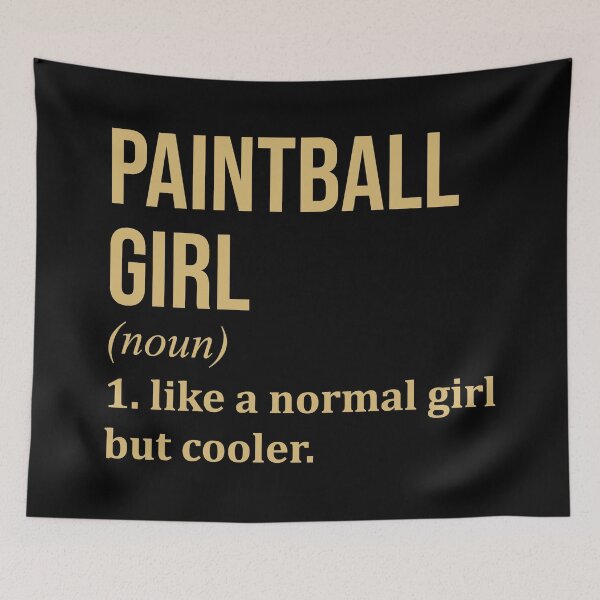 Item preview, Paintball Girl Definition in Gold designed and sold by XCIV.