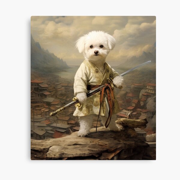 Item preview, Bichon frise dog designed and sold by Tommy-Ellie.
