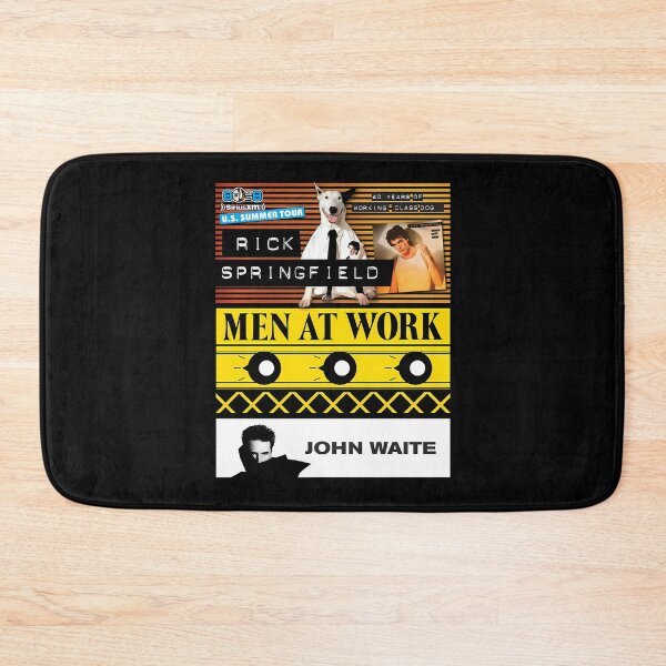 Item preview, men at work of Rick 40 Years of Working Class Dog Springfield U.S. US designed and sold by BitsLaraLuxury.