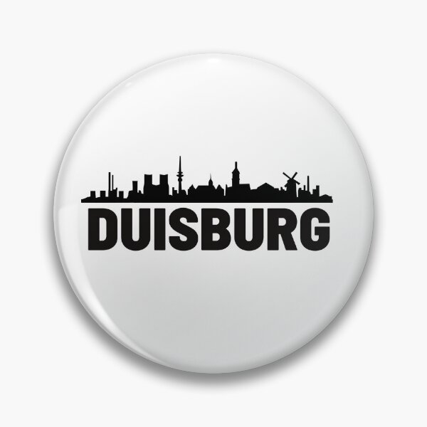 Item preview, Duisburg city silhouette illustation  designed and sold by DeluxBee.