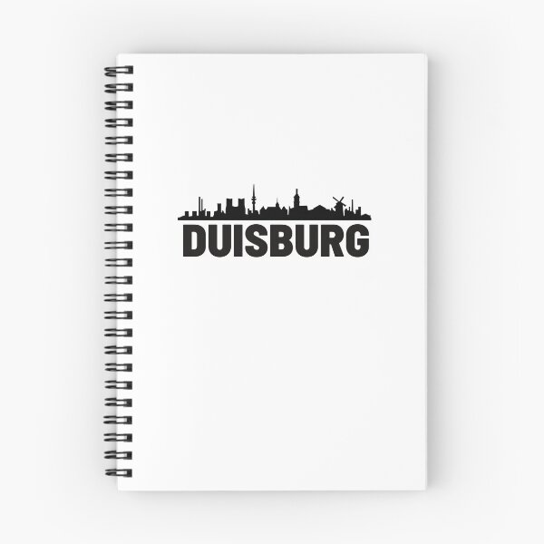 Item preview, Duisburg city silhouette illustation  designed and sold by DeluxBee.