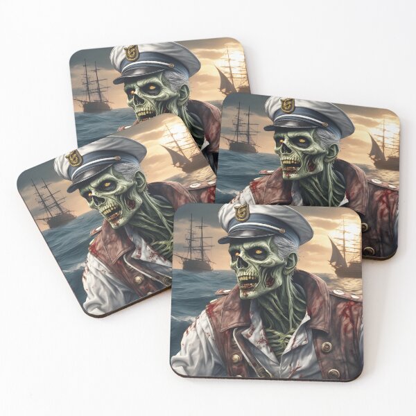 Item preview, scary zombie, captain designed and sold by Mauswohn.