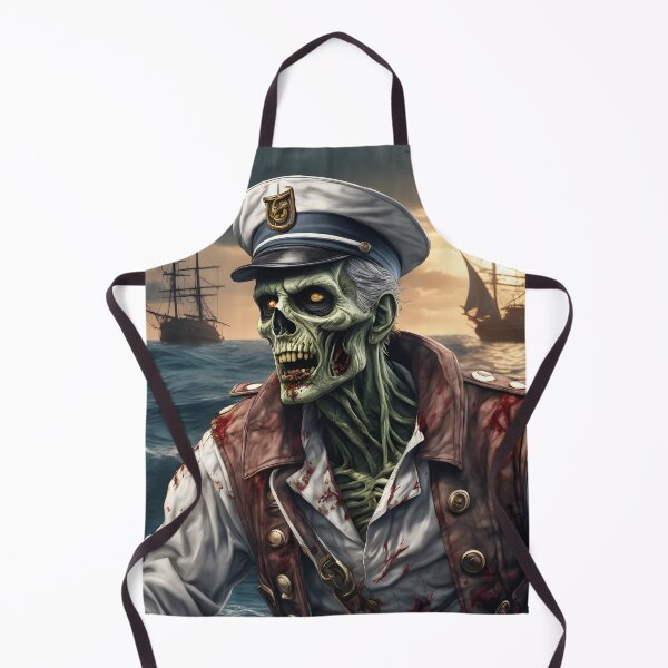 Item preview, scary zombie, captain designed and sold by Mauswohn.