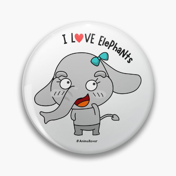 Item preview, I love Elephants designed and sold by EzezFolio.