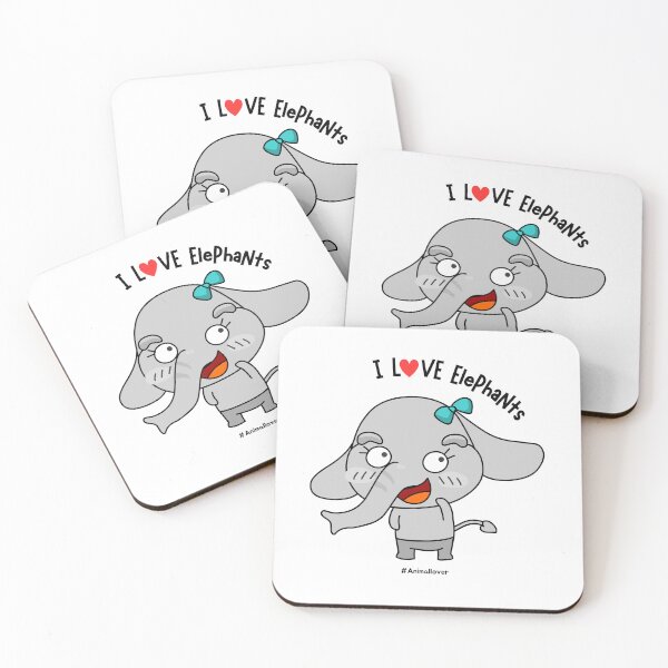 Item preview, I love Elephants designed and sold by EzezFolio.