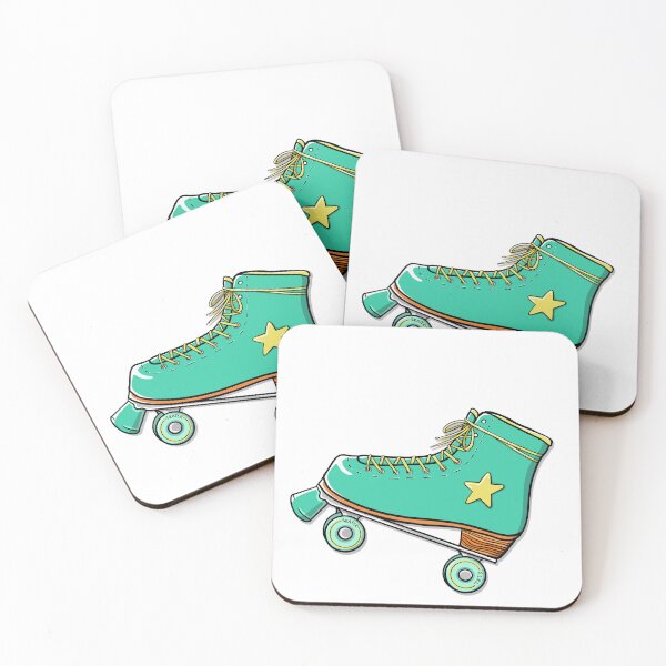 Artikelvorschau, Rollschuh-Skater-Mädchen entworfen und verkauft von illustrabby.