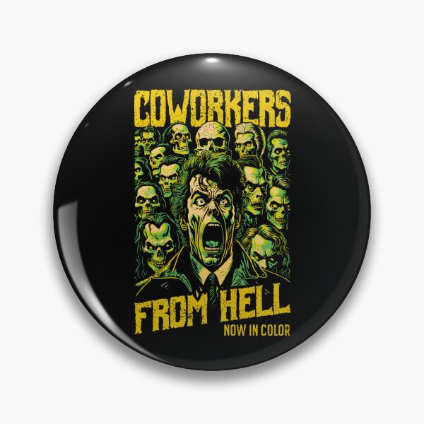 Item preview, Coworker Retro Horror Movie Poster Funny Coworkers Halloween designed and sold by GrandeDuc.