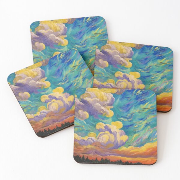 Item preview, Sunset Vincent Van Gogh pack designed and sold by Starry night Cherry blossom.