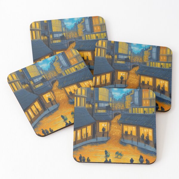 Item preview, Good time at the bar Vincent Van Gogh pack designed and sold by Starry night Cherry blossom.