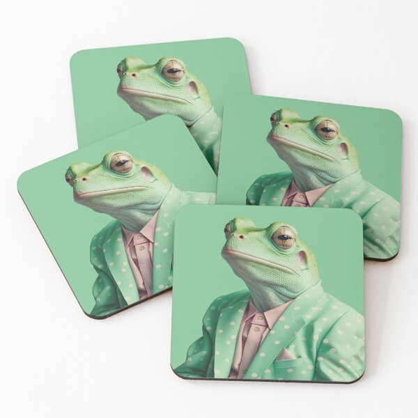 Item preview, Froggy Fashionista - A frog in human form designed and sold by moraydesigns.
